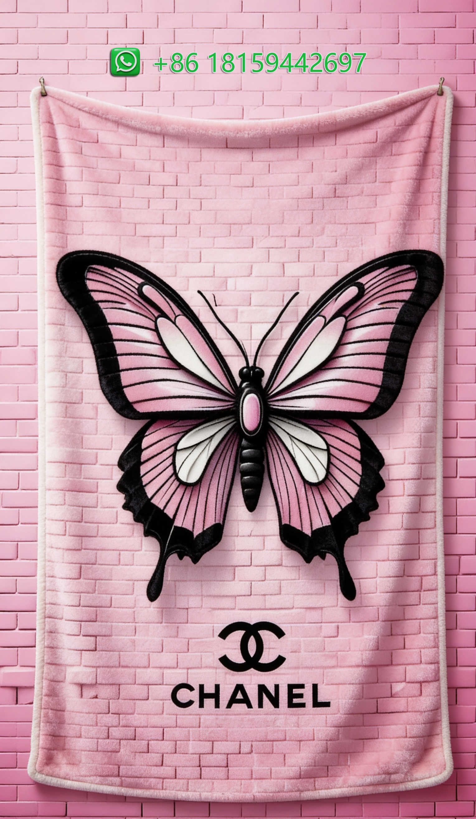 Chanel Throw Blankets
